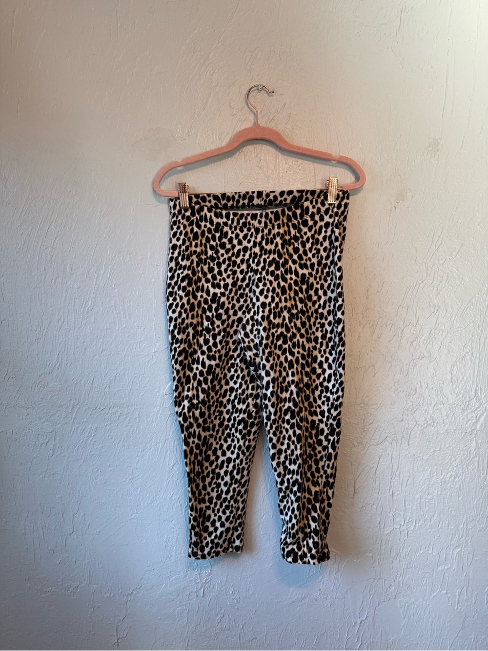 torrid Leopard Print Leggings - Black & Cream